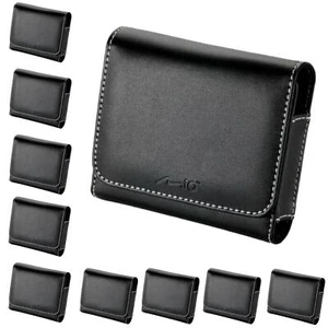 10 Packung - Universal GPS Sat Nav Bis 3.5-inch Leder Schutz Tragetasche - Bild 1 von 3