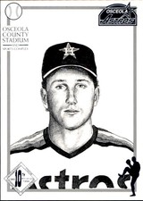 1994 Osceola Astros Anniversary Team Issue #14 Randy Hennis - NM Baseball Card