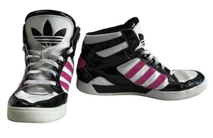 ADIDAS ORIGINALS Sneakers Shoes Hard Court Women's 2012 Hi Top Lace-Up  US 10 - Picture 1 of 10