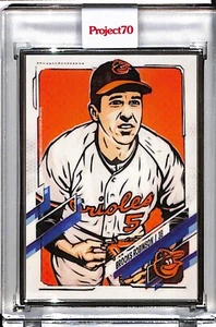 2021 TOPPS PROJECT 70 #333 BROOKS ROBINSON BY JAMIESON P70 AP SILVER FRAME 46/51 - Picture 1 of 2