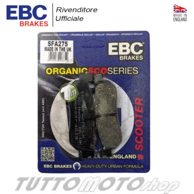 Pastiglie freno posteriore YAMAHA X-City 250 2008-2016 / EBC coppia post - Immagine 1 di 4