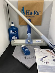 Limpiador de ventanas Ha-Ra VARIO 32, paño Star, Rollfix, cuidado completo 1,14-1,70 m barra - Imagen 1 de 7