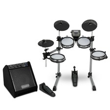 Simmons SD350 Electronic Drum Kit w/Mesh Pads and Simmons DA25 Drum Set Monitor