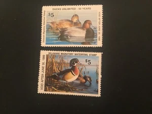 ICOLLECTZONE US Delaware 87, 88 Duck Stamps VF NH - Picture 1 of 1