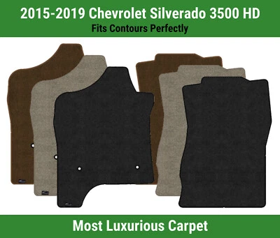 Коврики ковровые для переднего ряда Lloyd Luxe для Chevrolet Silverado 3500 HD 2015-2019 годов выпуска  - Изображение 1 из 4