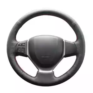 Leather Car Steering Wheel Cover for Suzuki Swift 2011-2017 Vitara 2019 Celerio - Picture 1 of 12
