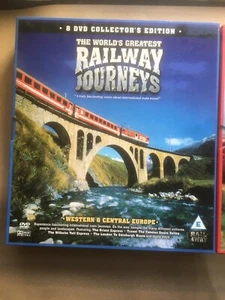The Worlds Greatest Railway Journeys Western And Central Europe DVD 8 Disk Set - Bild 1 von 3