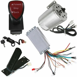 48V 1800W Controlador de motor sin escobillas Kit de pedal Bicicleta eléctrica Go Kart ATV cuádruple - Imagen 1 de 8
