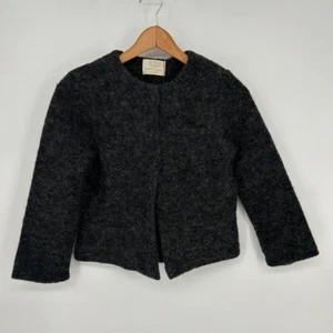 Zara Sweater Girls 9-10 Gray Soft Collection Outerwear - Picture 1 of 6