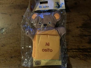 Puppenbär Bär Spanisch!! Kuschel  für Kinder und Babys Kinderbuch mit Geschichte - Bild 1 von 1