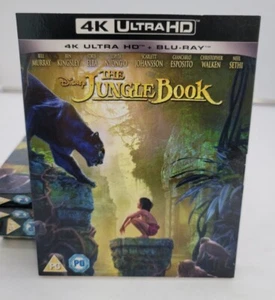SLIPCOVER ONLY - The Jungle Book -4K- U.K Import -No Movie - Picture 1 of 3