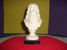 Bust of Leonordo Da Vinci on a marble bust