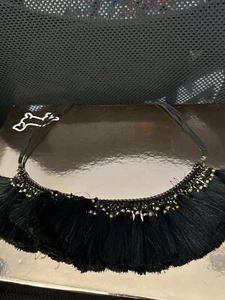 Gypsy Boho Tassel Necklace Choker - Picture 1 of 4