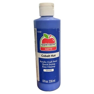 Apple Barrel 20411E Acrylic Craft Paint, Matte Finish, Cobalt Hue, 8 fl oz - Picture 1 of 2