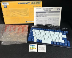 【Unused】Nintendo 64 RND-001 Keyboard for 64DD Randnet  Ultra Rare Japan - Picture 1 of 11