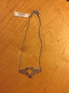 Lucky Brand Silvertone Arizona Openwork Necklace MSRP $39 Y10a - Picture 1 of 4