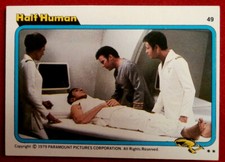 STAR TREK - MOVIE - Card #49 - HALF HUMAN - TOPPS 1979