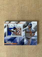 2022 Topps Update JOSE ALTUVE Special Event Commemorative Patch Relic #SEP-JA