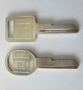 GM KEY BLANKS 67 71 75 79 CHEV IMPALA CAMARO NOVA CHEVELLE CORVETTE FIREBIRD - Picture 1 of 1