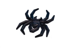 1x Black Spider Emblem Fit F-150 Silverado Sierra RAM Black Widow Edition - Picture 1 of 4