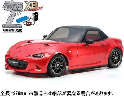 TAMIYA 1/10 XB EXPERT BUILT No.191 MAZDA ROADSTER Ready To Run RTR 57891 Japan - Image 1 of 2