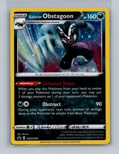 Galarian Obstagoon #SWSH059 Promo SWSH: Sword & Shield Promo Cards - Picture 1 of 2