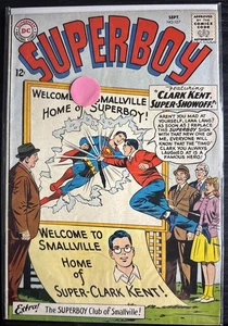 Superboy #107 ('63) DC 12 Ct. Vintage Silver Age, Co-Starring Lana Lang, VG/F - Bild 1 von 1