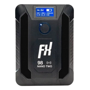 Batería Fxlion NANO TWO WIRELESS V-Lock 98Wh 6800mAh 14.4V montaje en V carga inalámbrica - Imagen 1 de 5