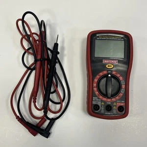 Multímetro digital Craftsman 82312 AC/DC detector de voltaje sin contacto probado - Imagen 1 de 4