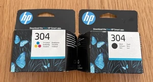 Oryginalne czarno-kolorowe wkłady atramentowe HP 304 do drukarki atramentowej DeskJet 2632 - Zdjęcie 1 z 7