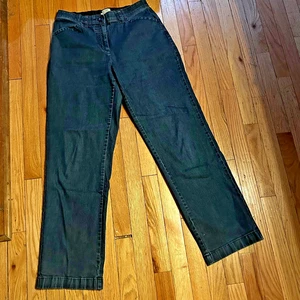 L.L.Bean Damen Classic Fit Hose Jeans Größe 10 M-T Tall - Bild 1 von 2