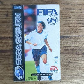 EA Sports FIFA 98 Manuel / Notice en fran&ccedil;ais Sega Saturn