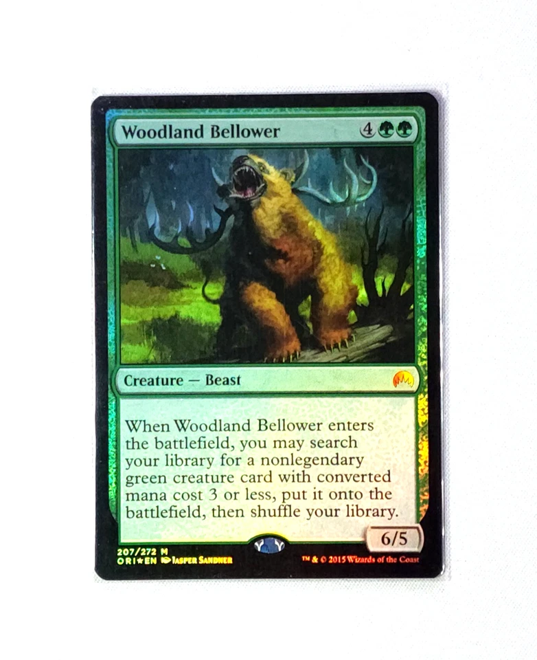 Magic The Gathering: Woodland Bellower Magic Origins FOIL NM [MTG] - Image 1 of 1