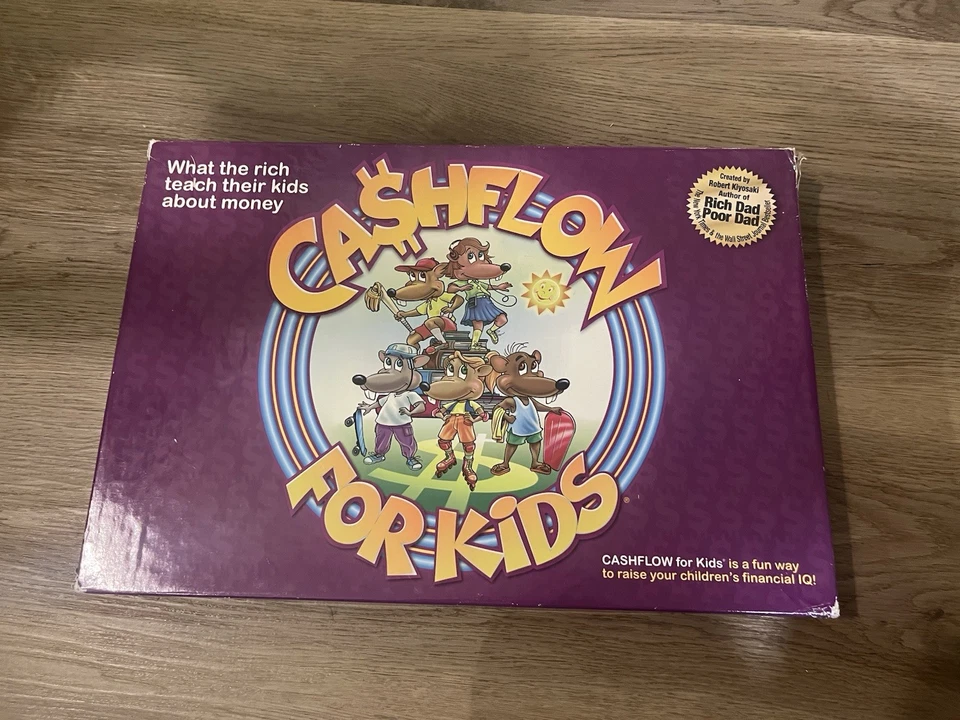 Rich Dad CASHFLOW for Kids, Educational Board Game for Children Ages 6+ Complete - Image 1 of 4