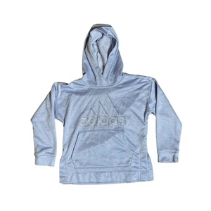 Girls Adidas hoodie pullover sweatshirt. Light Purple. Size 6X LOGO. - Picture 1 of 2