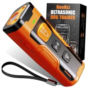 Dog Bark Deterrent Devices for Own or Neighbor's Dog Ultrasonic Dog Orange - Picture 1 of 7