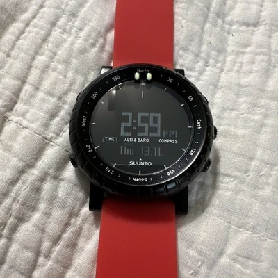 Suunto Core Regular Black Men's Digital Watch W/ Compass & Altimeter New Battery - Image 1 of 4