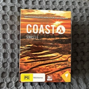 Coast - Series 1-5 DVD Boxset Region ALL SBS TV series British UK Show Coastline - Imagen 1 de 8