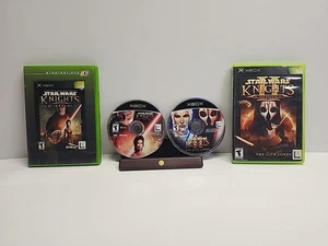 Original XBOX Video Game Star Wars: Knights of the Old Republic I & II Tested - Picture 1 of 18