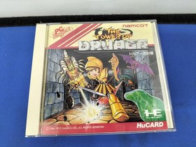 Pc Engine Hu Card Software Model Tower Of Druaga Nc92003 Namco FLi17