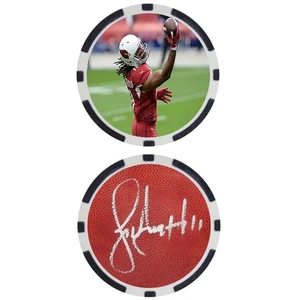 Chip poker firmato Larry Fitzgerald #6 - Top 100 calciatori NFL - Foto 1 di 2