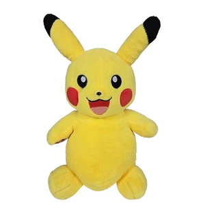 Build A Bear Plush Pikachu Yellow Pokémon Nintendo Stuffed Animal BABW 2017 18" - Picture 1 of 13