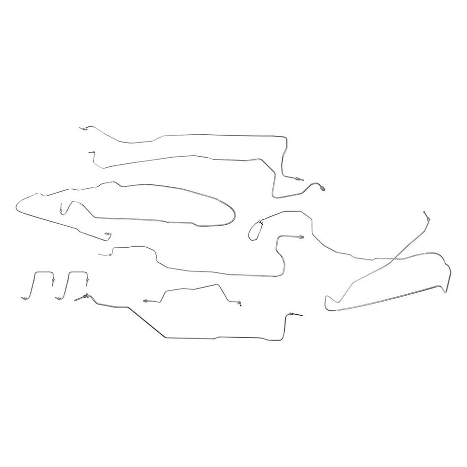 Juego de kit de línea de freno de acero inoxidable Dorman para 03-06 Chevy GMC Cadillac GM SUV Foto 1 de 2