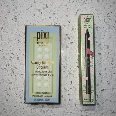 Pixi Hello Kitty ~  Endless Silky Eye Pen In London Fog (.04oz/1.2g) w Stickers - Image 1 of 3