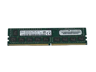 16 GB Sk Hynix HMA42GR7AFR4N-UH / SUPERMICRO PC4-2400T 2Rx4 REG ECC SERVER RAM - Image 1 of 3