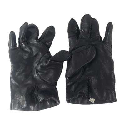 Guantes de cuero Brooks Brothers 100 % forro de cachemir hechos en Italia talla L Foto 1 de 4