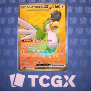 Pokemon - Squawkabilly ex - 247/193 - SV02: Paldea Evolved - Holo - Ultra Rar NM - Picture 1 of 1