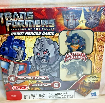 Transformers Robot Hero’s Game Optimus Prime vs Megatron pcs 2009 in Pack - Image 1 of 4