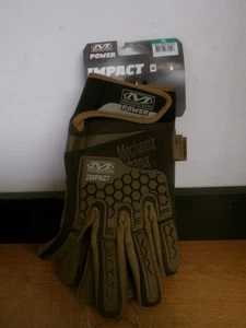 NEU 1 PAAR MECHANIX WEAR XL BRAUN/SCHWARZ POWER IMPACT HANDSCHUHE - Bild 1 von 2