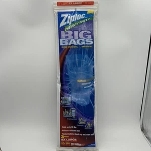 Ziploc XXL Bags 20 Gallon Size 2Ft x 2.7Ft Pack of 3 *NEW* - Picture 1 of 9